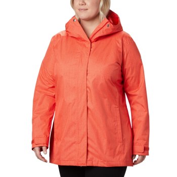 Columbia Ženske Jakne - Splash A Little II Plus Size Narančaste | WGJO-41702